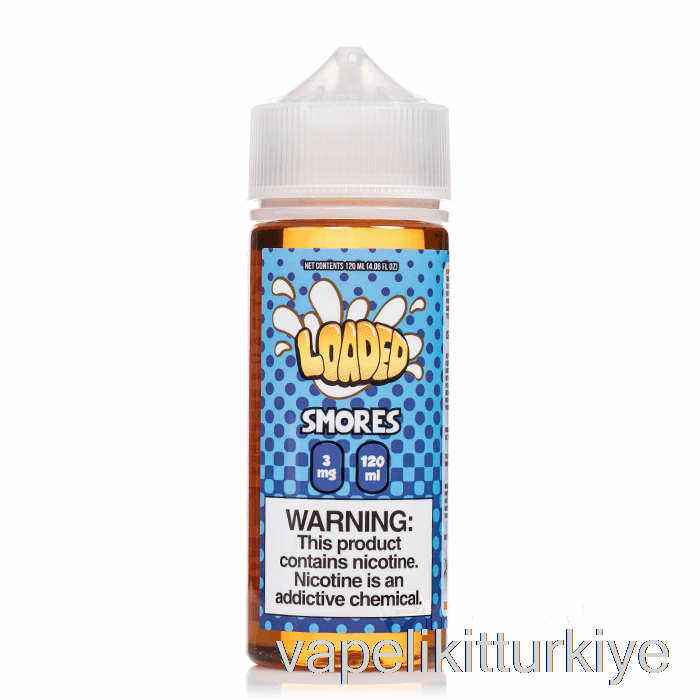 Vape Elektronik Sigara Smores - Yüklü E-sıvı - Acımasız - 120ml 0mg